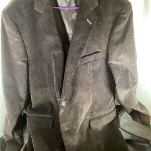 Aldolfo Men’s Corduroy Sports Coat. Color Brown. Size 46 Large